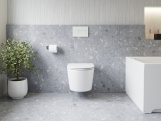 Ravak WC Flow RimOff set, závěsný, bílá