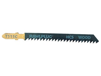 Příslušenství –  Rawlplug Pilový list do přímočaré pily na dřevo 3 mm