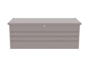 G21 Zahradní box  Denver 560 L, šedý plechový