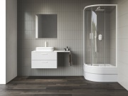 Ravak NBLCP4 Sabina 90x90, lesk+transparent