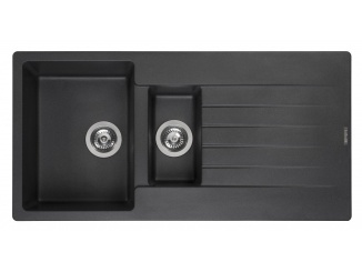 Granitové –  Reginox Black metalic (silvery) čierna