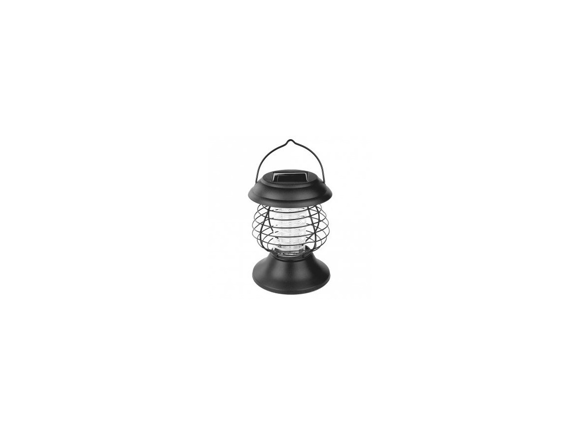 Bradas Solární odpuzovač komárů LED / UV lampa s držákem
