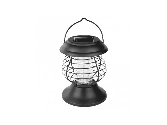Bradas Solární odpuzovač komárů LED / UV lampa s držákem