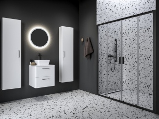 Sprchové dveře –  Ravak NBLDP4 190, lesk+transparent