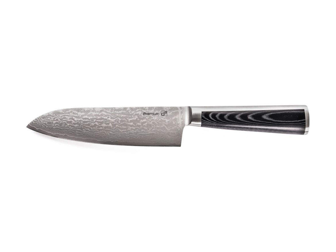 G21 Nůž  Damascus Premium 17 cm, Santoku