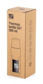 G21 Termoláhev  na pití, 500 ml, ocelově šedá