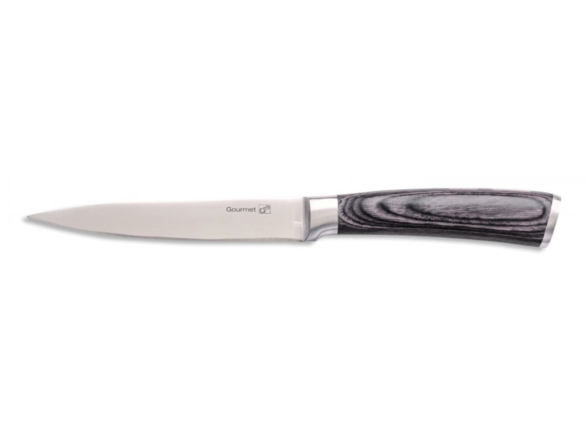 G21 Sada nožů  Gourmet Stone 5 ks + bambusový blok