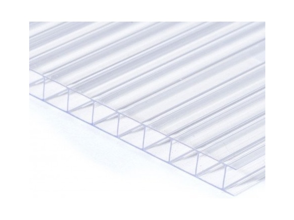 Lexan Polykarbonátová komůrková deska 6 MM ČIRÁ, 2 stěny