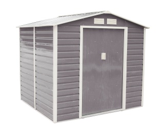Zahradní domky G21 –  Záhradný domček GAH 1085 - 340 x 319 cm, sivý