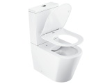 Ravak WC kombi Elegant RimOff set, vario odpad, biela