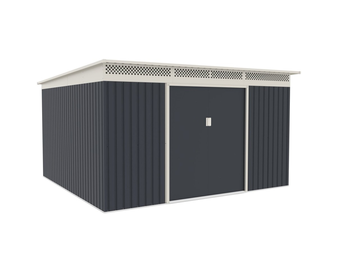G21 Zahradní domek  GRAH 1132 - 340 x 333 cm, antracitový