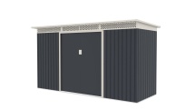 G21 Zahradní domek GRAH 483 - 340 x 142 cm, antracitový