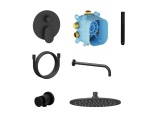 Ravak SG 090.10WHM Sprchový podomítkový set, bílá matná