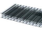 Polykarbonátová komůrková deska Arla Plast Polykarbonátová komůrková deska 16 MM ANTRACIT, 5X struktura