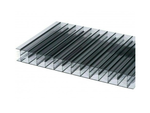 Polykarbonátová komůrková deska Arla Plast Polykarbonátová komůrková deska 16 MM ANTRACIT, 5X struktura