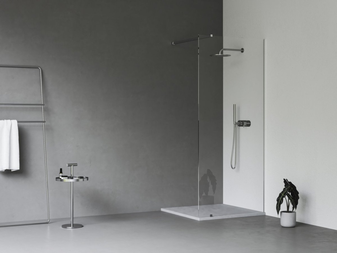Ravak Walk-In Wall Set 70, bílá matná+transparent