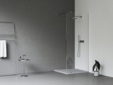 Ravak Walk-In Wall Set 70, bílá matná+transparent