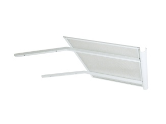 Vchodové stříšky Scobax –  Savespot Tara 100 x 57 cm biela/číra