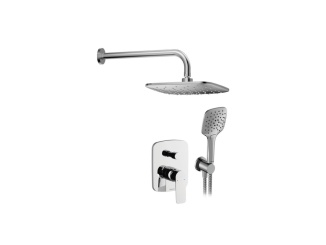Vodovodní baterie –  Ravak CL 090.00CR Sprchový podomítkový set, chrom