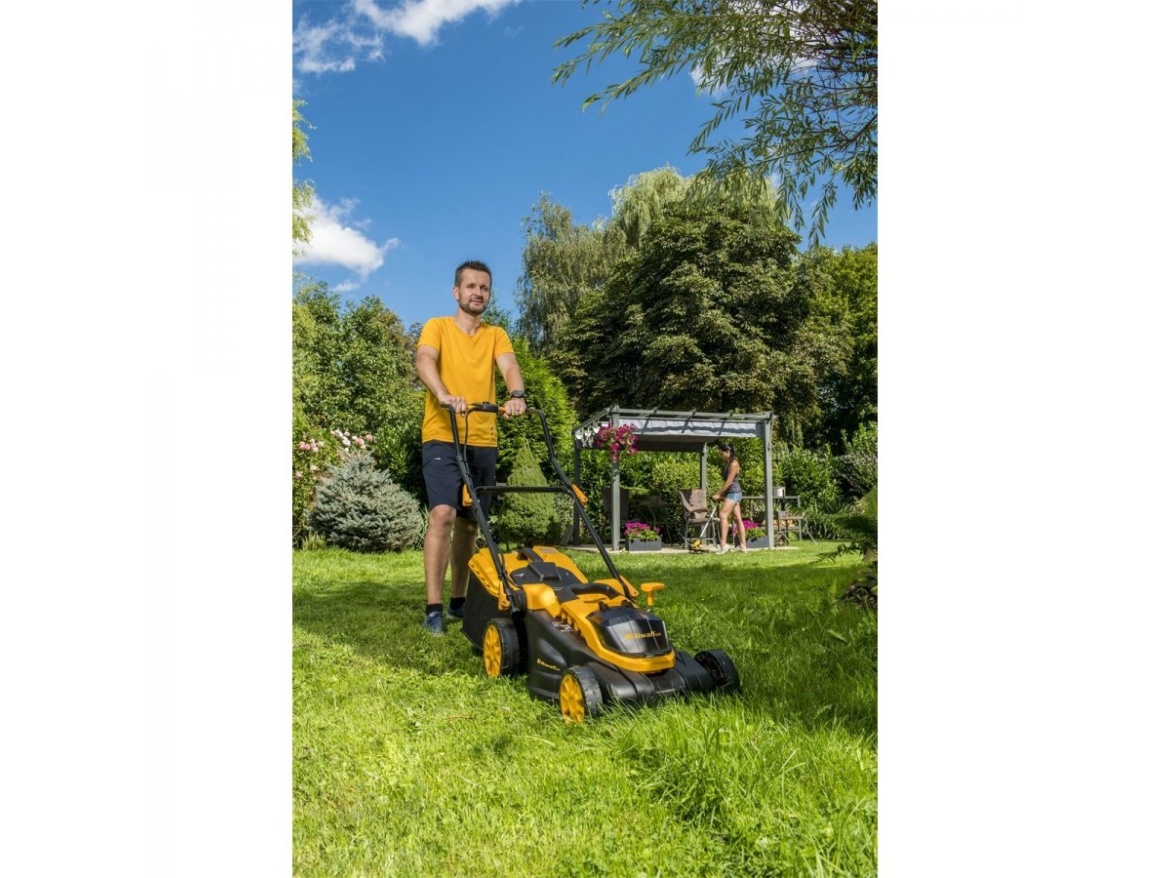 Akumulátorová travní sekačka 20 V (bez baterie a nabíječky) Riwall PRO RALM 3820