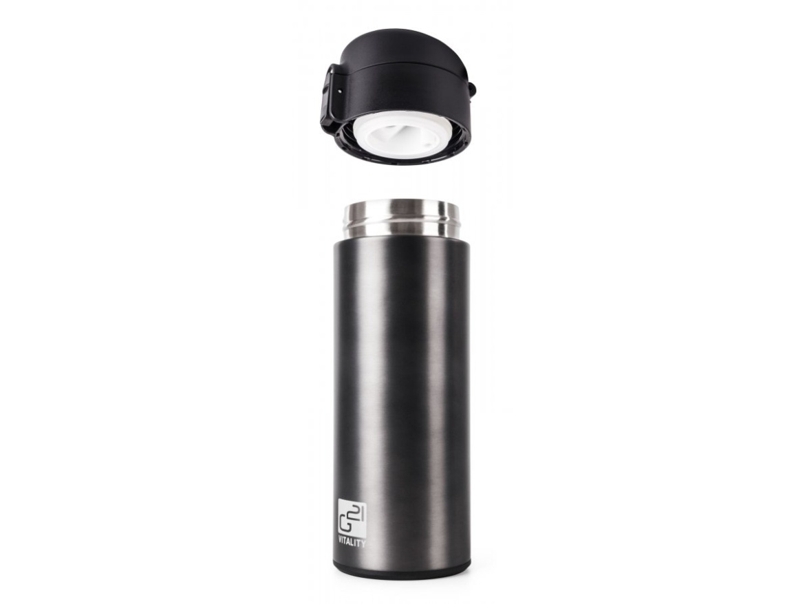 G21 Termoláhev  na pití, 350 ml, ocelově šedá