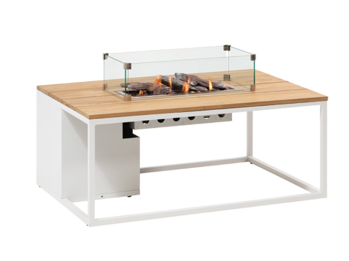 Stůl s plynovým ohništěm COSI Cosiloft 120 Wood