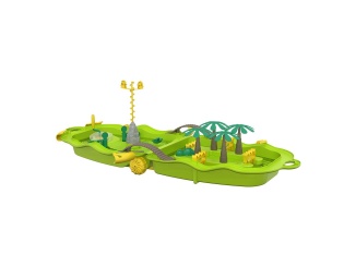 Pískoviště –  Hrací set BOT 3211 Džungľa vodný svet zelená 133 x 32 cm