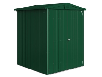 Europa –  Europa 3, tmavě zelená metalíza s jednokřídlými dveřmi
