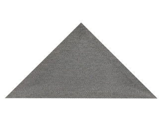 Čalouněné panely –  Luna Triangle 3x30 cm šedá