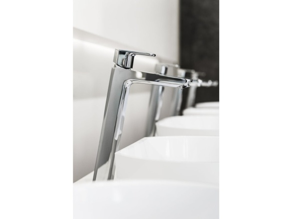 Ravak TD 015.00CR Umyvadlová stojánková baterie 330 mm bez výpusti, chrom