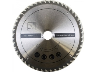 Scheppach –  Scheppach Pilový kotouč TCT ( 250 x 30 x 2,8 mm, 48 Z )