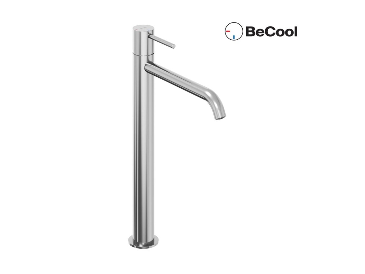 Ravak ES 015.21BLM Umyvadlová stojánková baterie BeCool 340 mm bez výpusti, černá matná