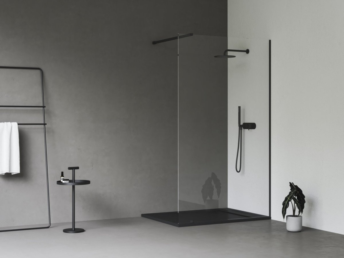 Ravak Walk-In Wall Set 70, bílá matná+transparent