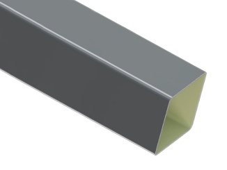 Svody –  GuttaKROP zvodová rúra 80 x 80 x 3000 mm