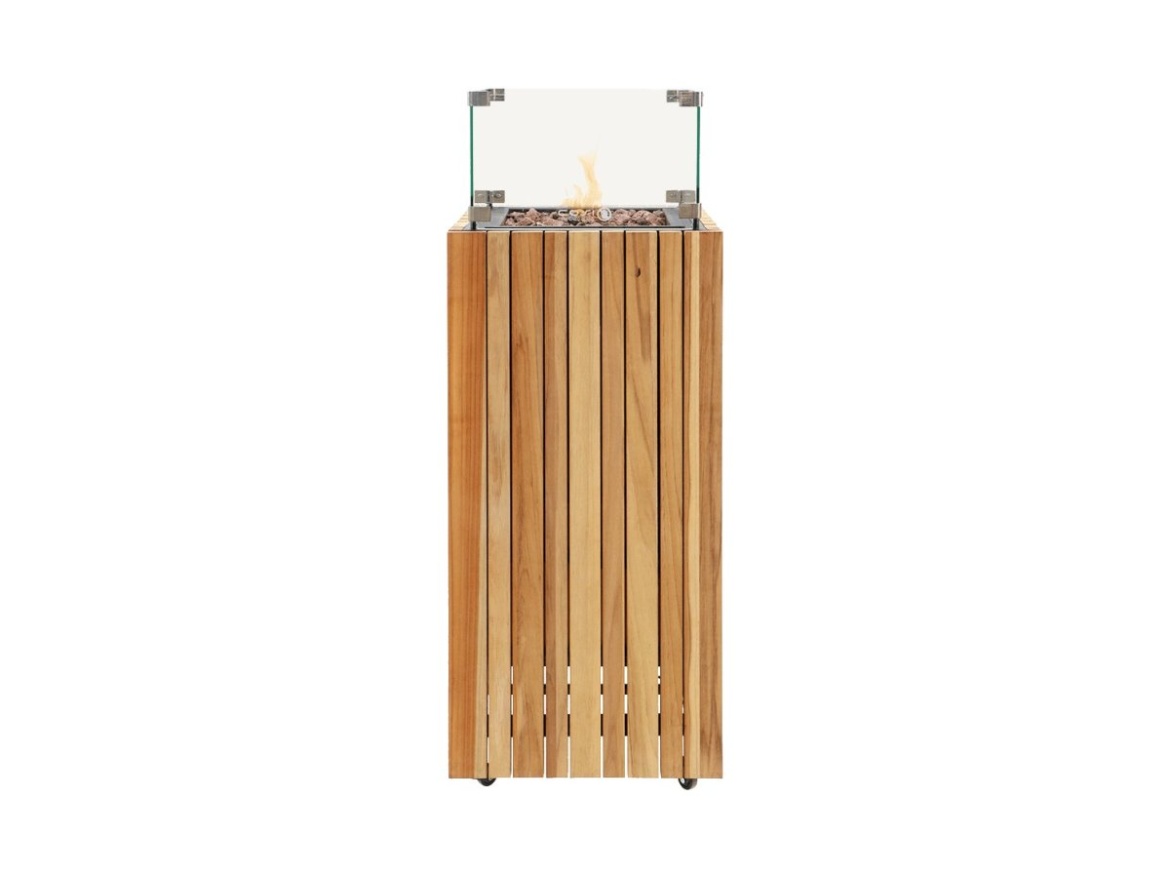 COSI Plynové ohniště Cosipillar čtvercový / Teak