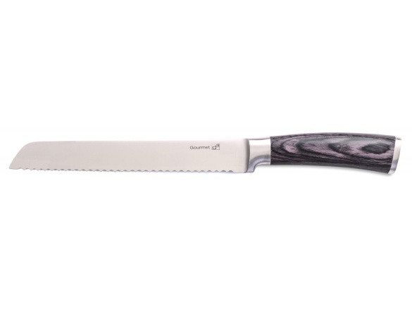 G21 Sada nožů  Gourmet Stone 5 ks + bambusový blok