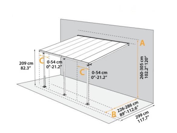 Pergola Palram Capri