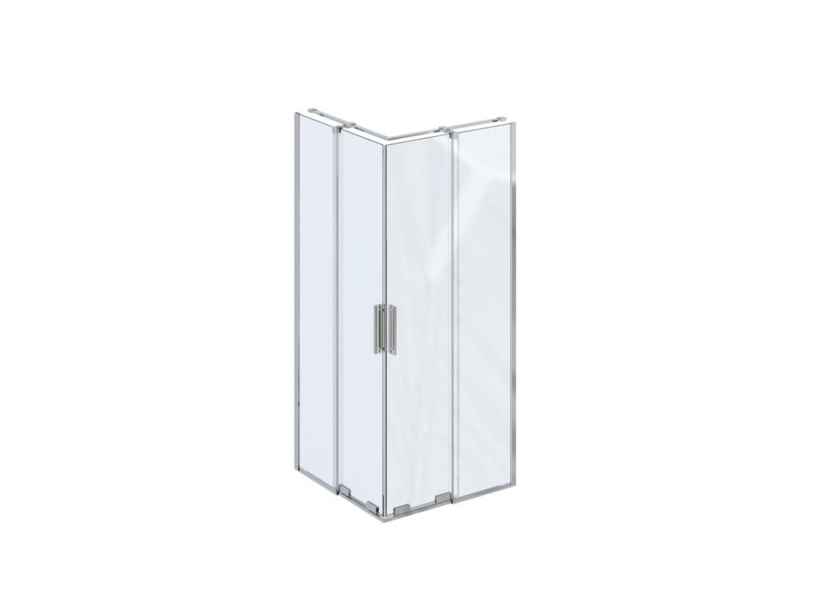 Ravak RORV2 80x80, lesk+transparent