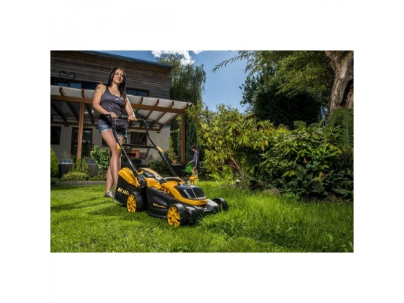 Akumulátorová travní sekačka 20 V (bez baterie a nabíječky) Riwall PRO RALM 3820