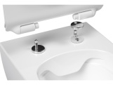 Ravak WC sedadlo Vita slim, biela