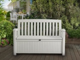 Keter Zahradní lavice Patio Bench bílá