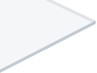 Tvrzené –  Plexisklo Plexiglas Optical Plexiglas OPTICAL Hrúbka: 5, Kód farby: 0A000 HC, Šírka: 1520, Dĺžka: 2050, Hmotnosť: 18.7