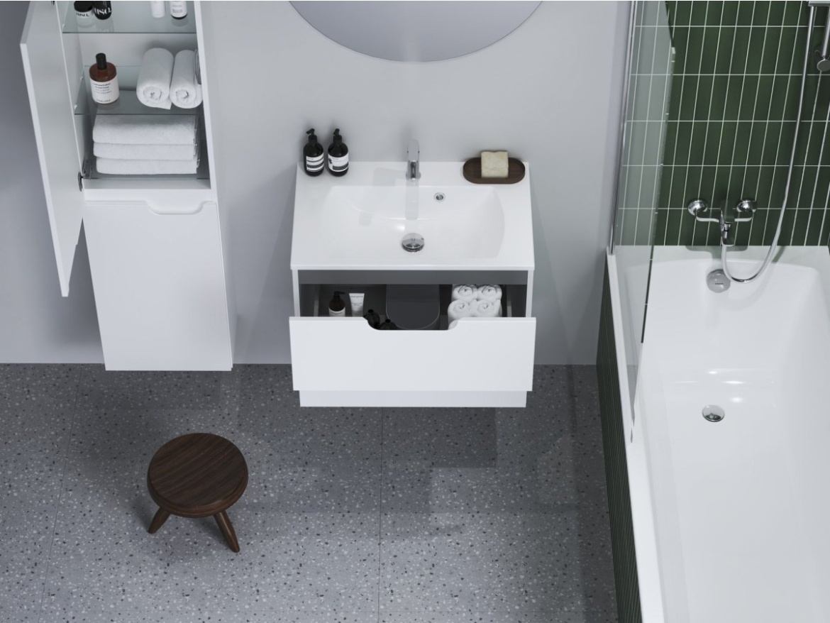 Ravak SD Classic II 70, biela