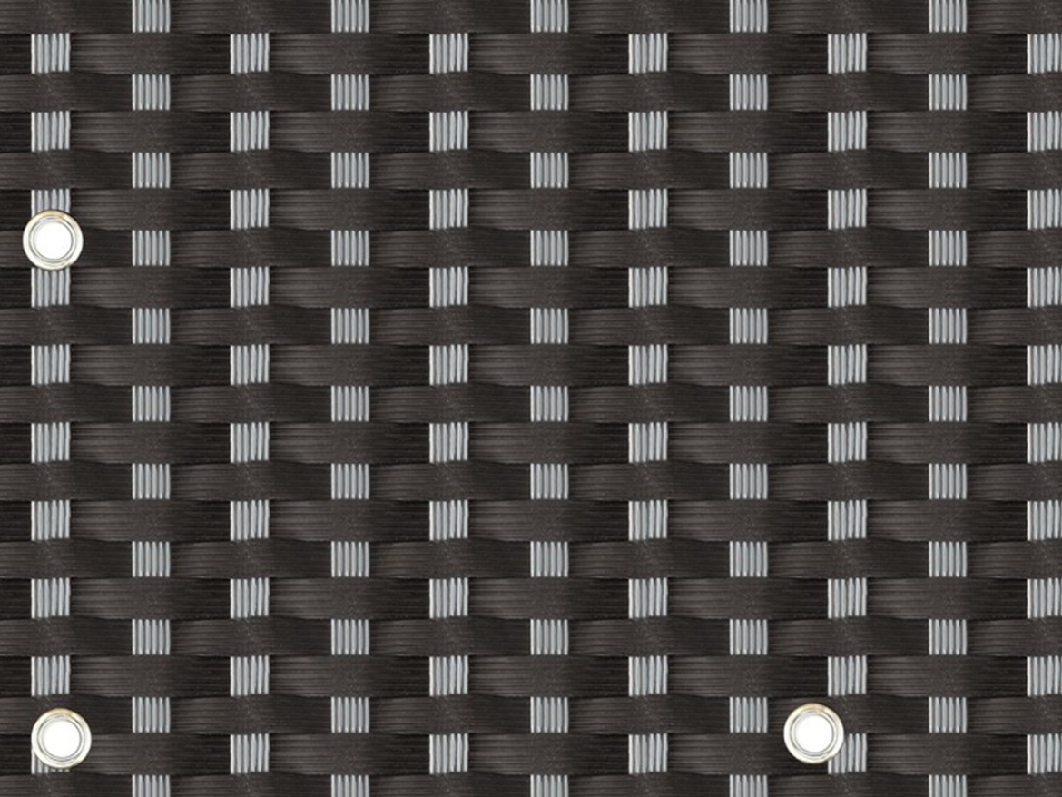Plotová zástěna s kovovými oky Scobax Fence eyelet RX