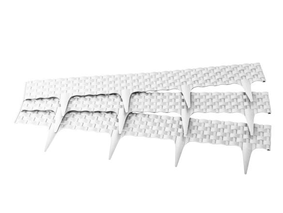 Zahradní palisáda Gardenplast Rattanpalisade