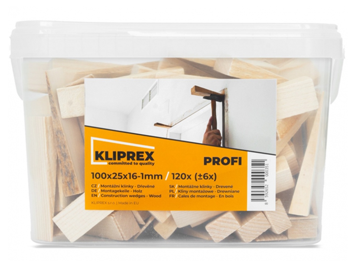 Klínky dřevěné SM Kliprex