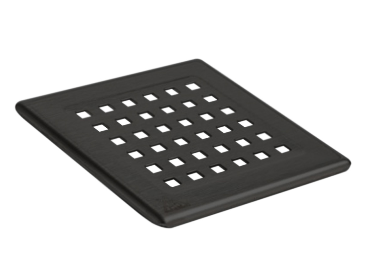 Chuděj ND-Mřížka Black pro nástavec 125 × 125 mm