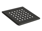 Chuděj ND-Mřížka Black pro nástavec 125 × 125 mm