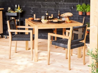 Tuindeco –  Tuindeco Teak stackable chair Toledo