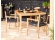 Zahradní židle Tuindeco Teak stackable chair Toledo